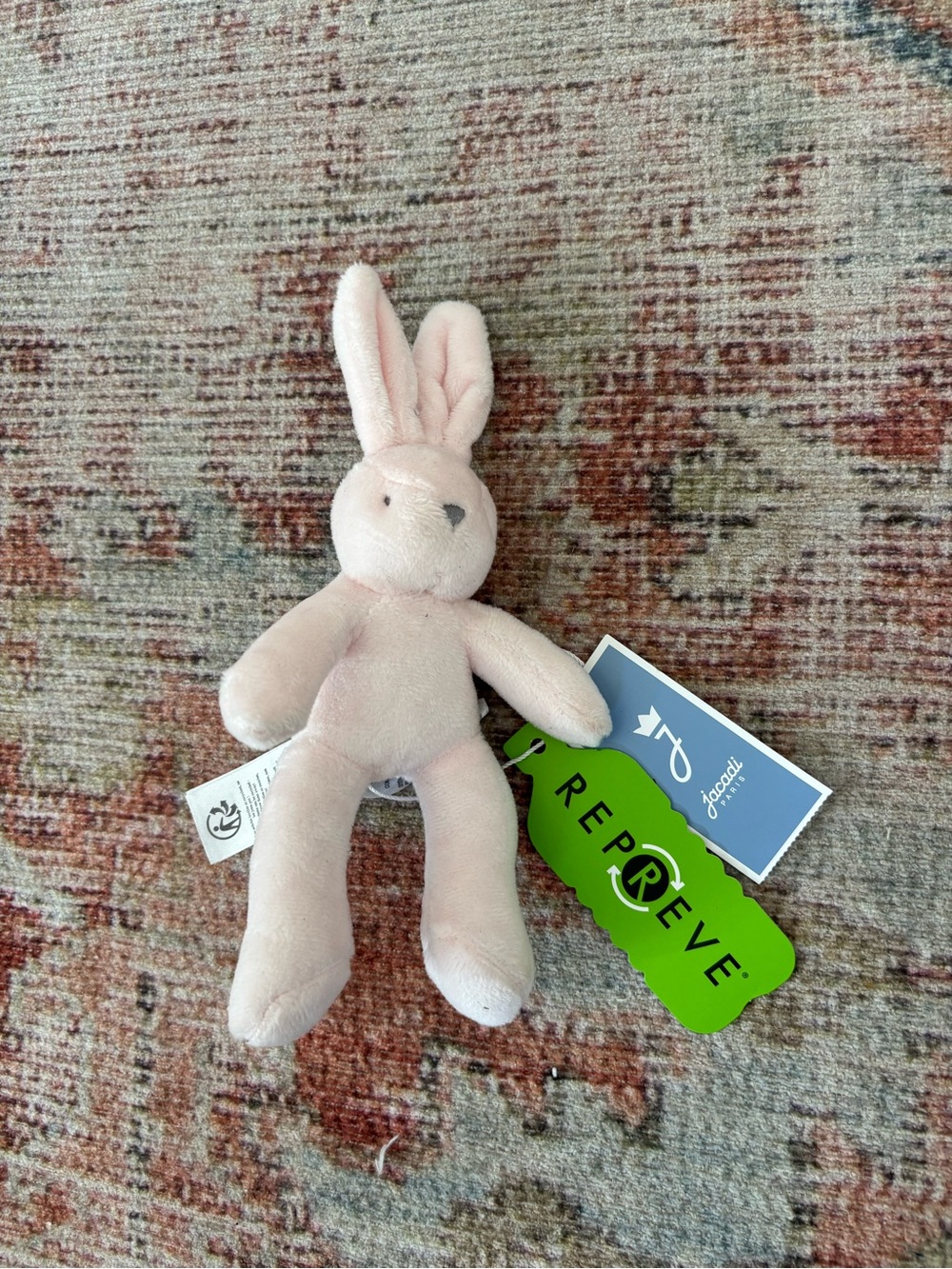 Jacadi Paris Small Rabbit Plush Toy NWT